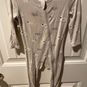 Kyte baby sheep romper